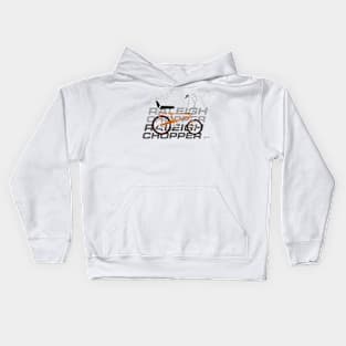 Raleigh Chopper Grey Shade Mk1 Kids Hoodie